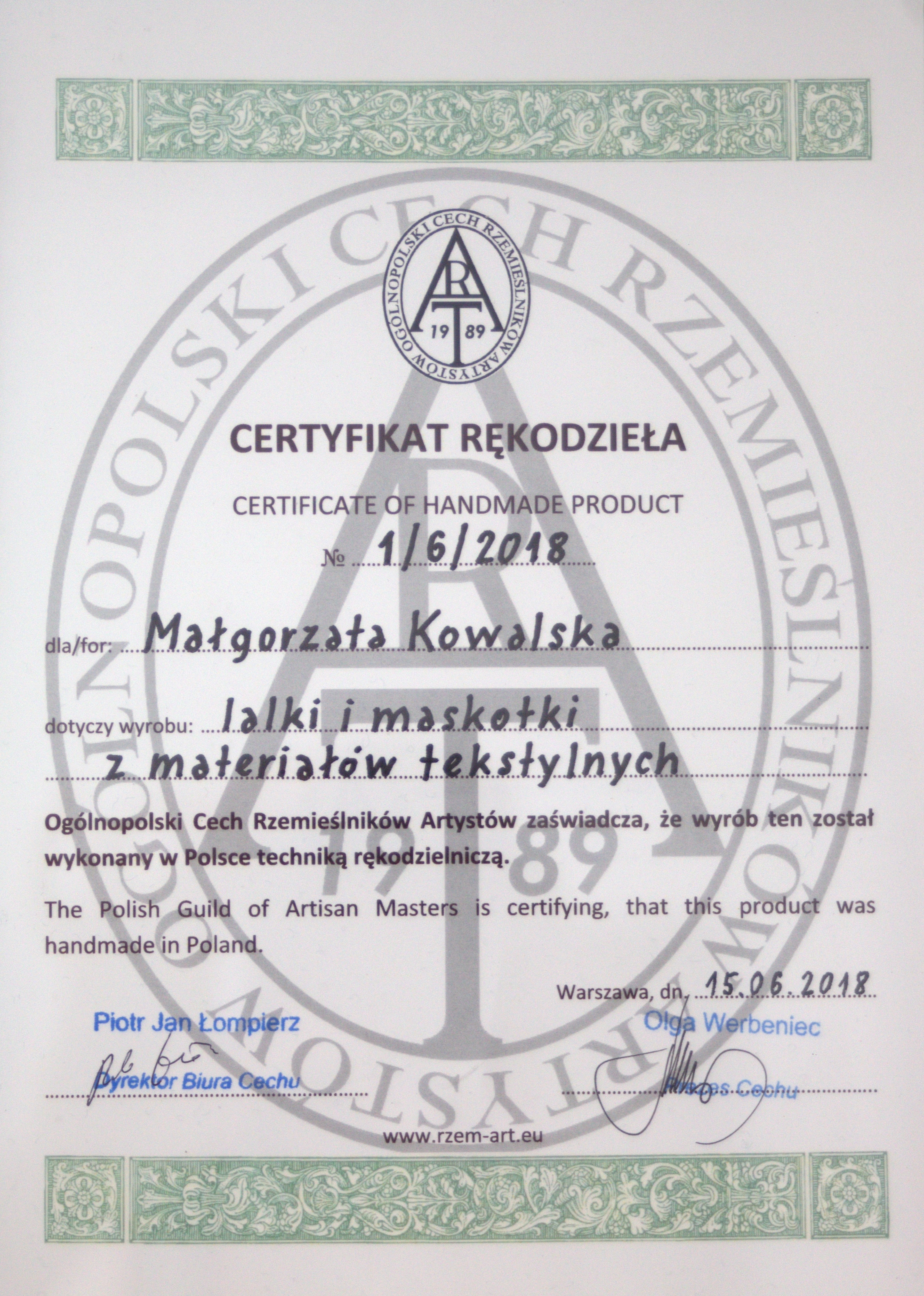 100% produkt POLSKI 100% produkt POLSKI